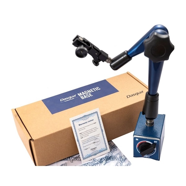 H & H Industrial Products Dasqua 220 lbs. Power Pull 355mm Arm Length Magnetic Base - 7121-0030