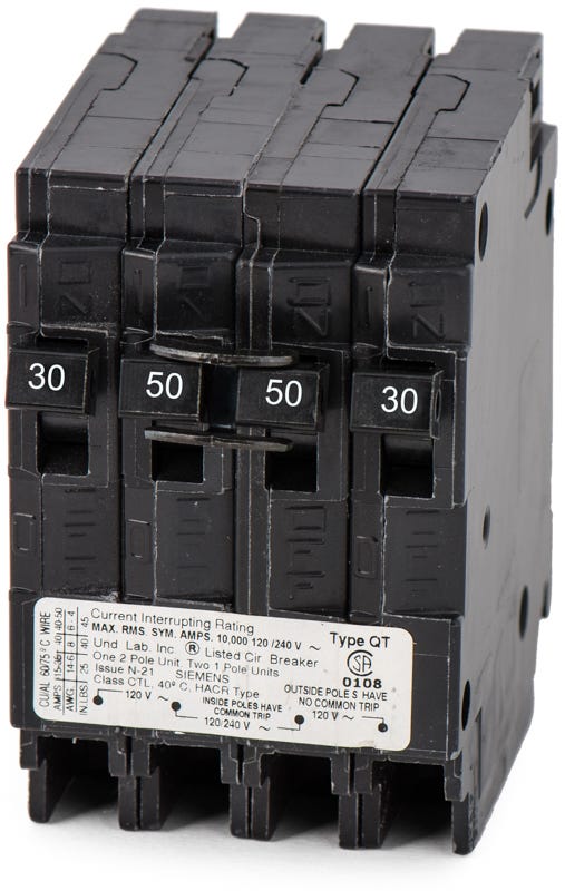 Siemens Q23050CT2 Quad Circuit Breaker