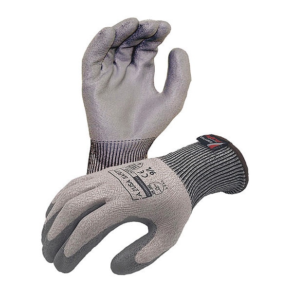 Guantes de trabajo resistentes a cortes Azusa Safety, Nivel de corte A4, Beige/Gris, M - AZ593