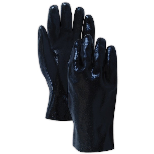 Guantes de PVC con acabado rugoso Magid MultiMaster, paquete de 12 - T1080R.
