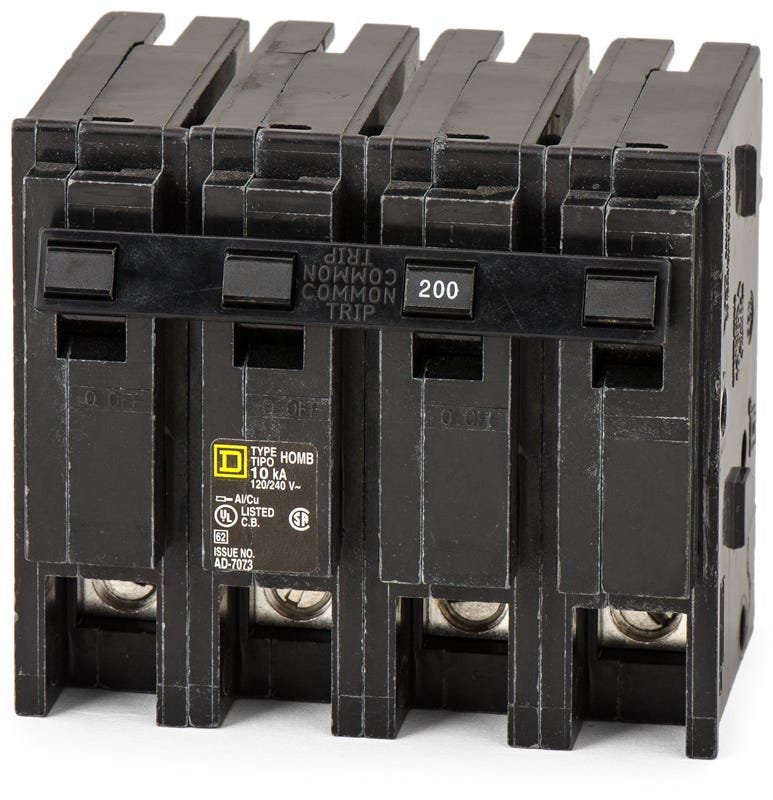 Square D HOM2200 2 Pole Circuit Breaker