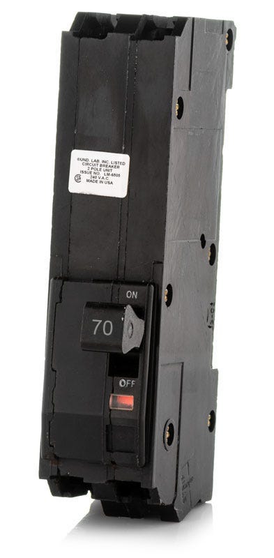 Square D Q1B270 2 Pole Circuit Breaker