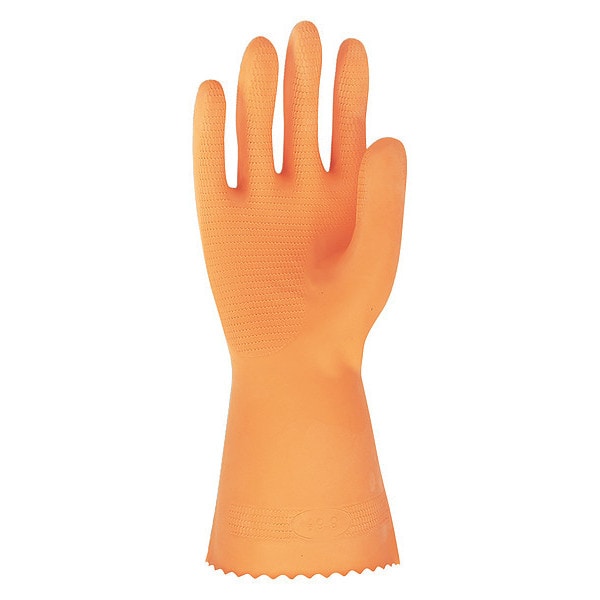 Guantes resistentes a químicos de 12" de Mcr Safety, látex de caucho natural/neopreno, tamaño L, 1 par - 5430L