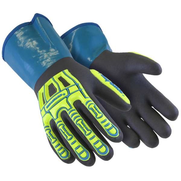 Guantes de seguridad Hexarmor, 9 3/5 pulgadas, izquierdo y derecho, PR1 - 7071-S (7)