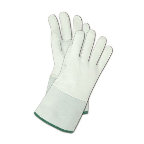 Guantes para soldador Tigwelder Magid WeldPro 5307 de piel de cabra de lujo, tamaño XXL, paquete de 12 - 5307-XXL