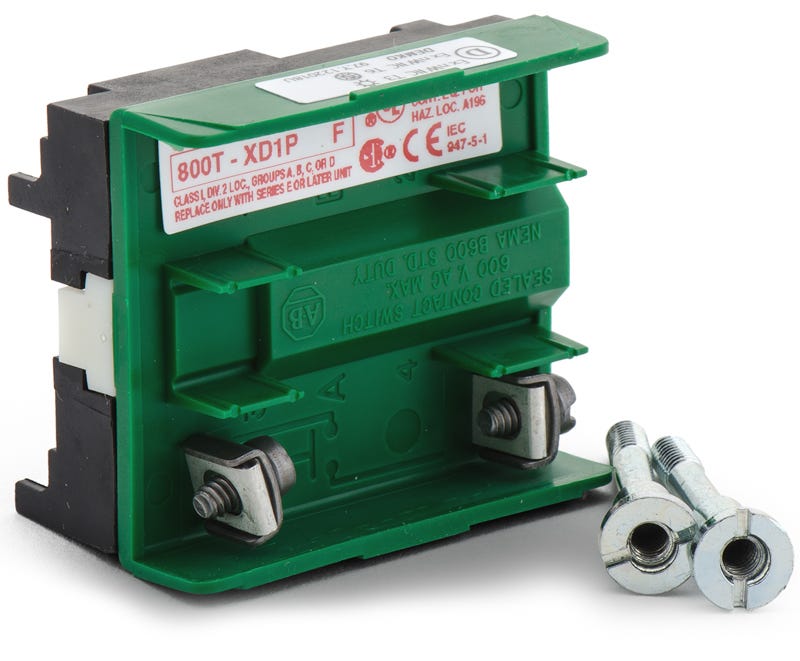Allen-Bradley 800T-XD1P Contact Block 800TXD1P