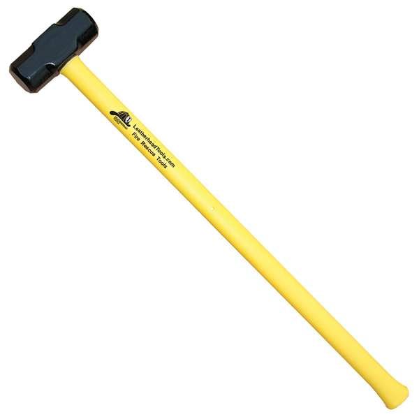Leatherhead Tools Sledge Hammer, 36" Yellow Fiberglass Handle, 8 lb. Head - SLY-8-36