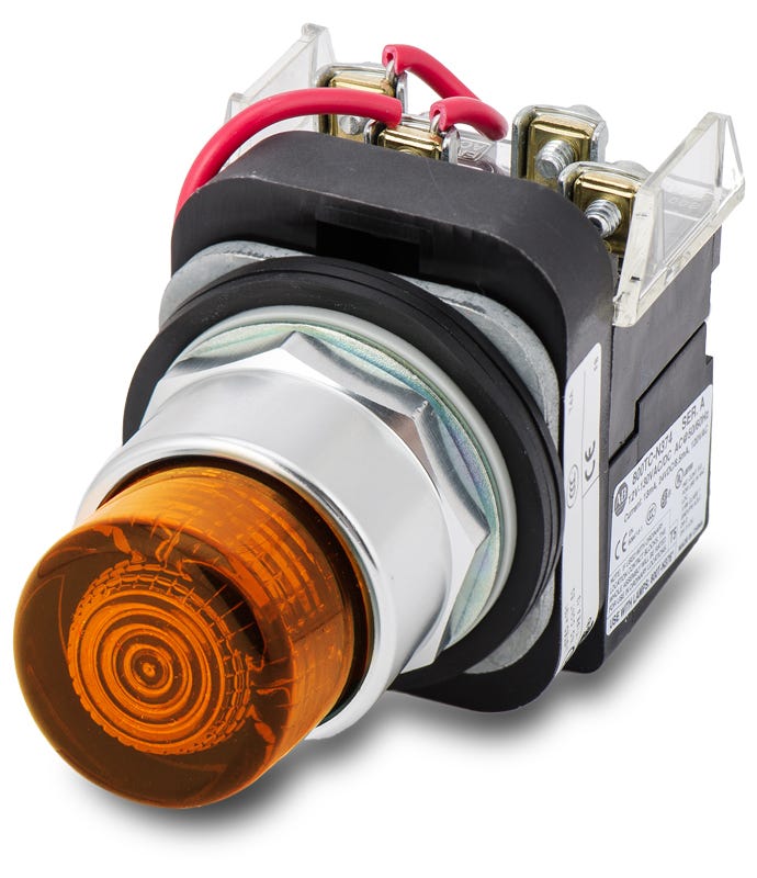 Allen-Bradley 800T-QTH2A Pilot Light 800TQTH2A