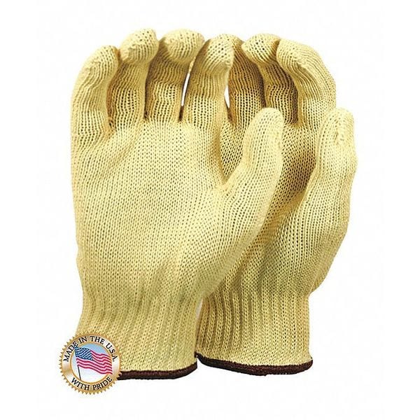 Guantes resistentes a cortes de productos de protección mundial, amarillos, S - MATA25PL-S.
