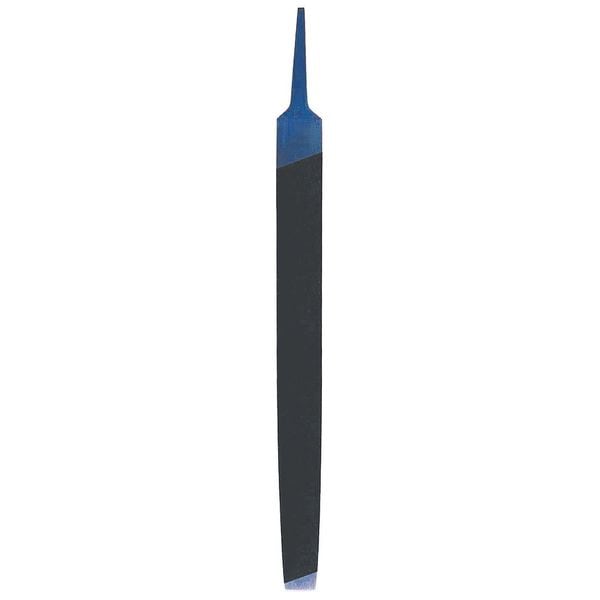 Westward Hand File, Single Cut, 6 In., Black Oxide - 12F841