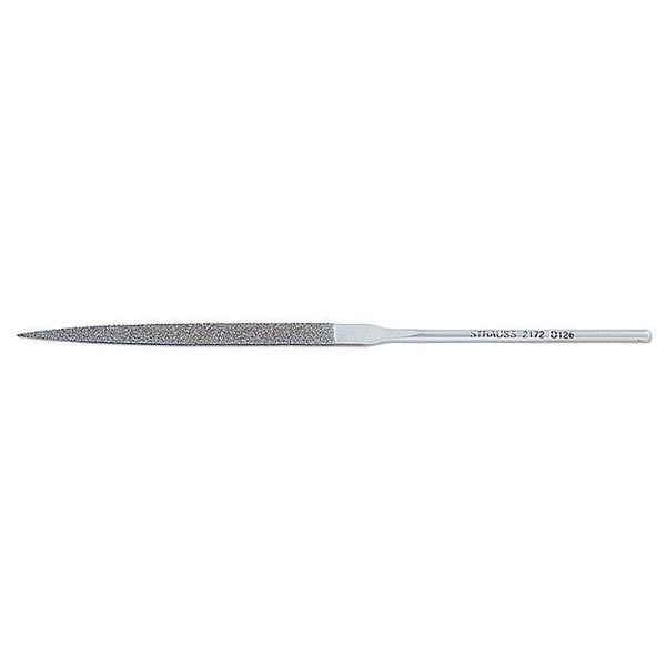 Strauss Needle File, Swiss, Knife, 5-1/2 In. L - NF2172D126