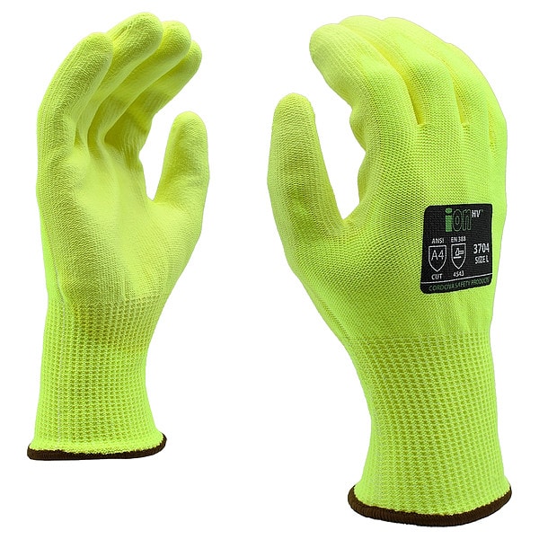Guante Ion-Hv, alto visibilidad, ION-HV, 2XL - 37042XL.