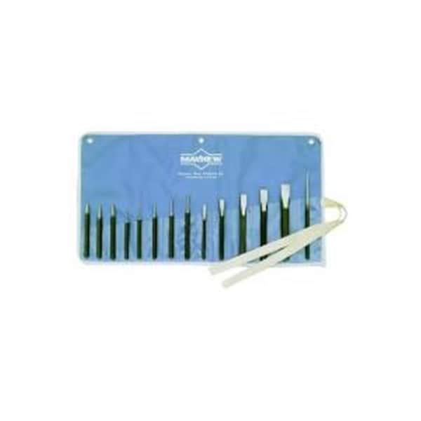 Defenseguard 61044 14 Piece Punch and Chisel Set - DE2960392