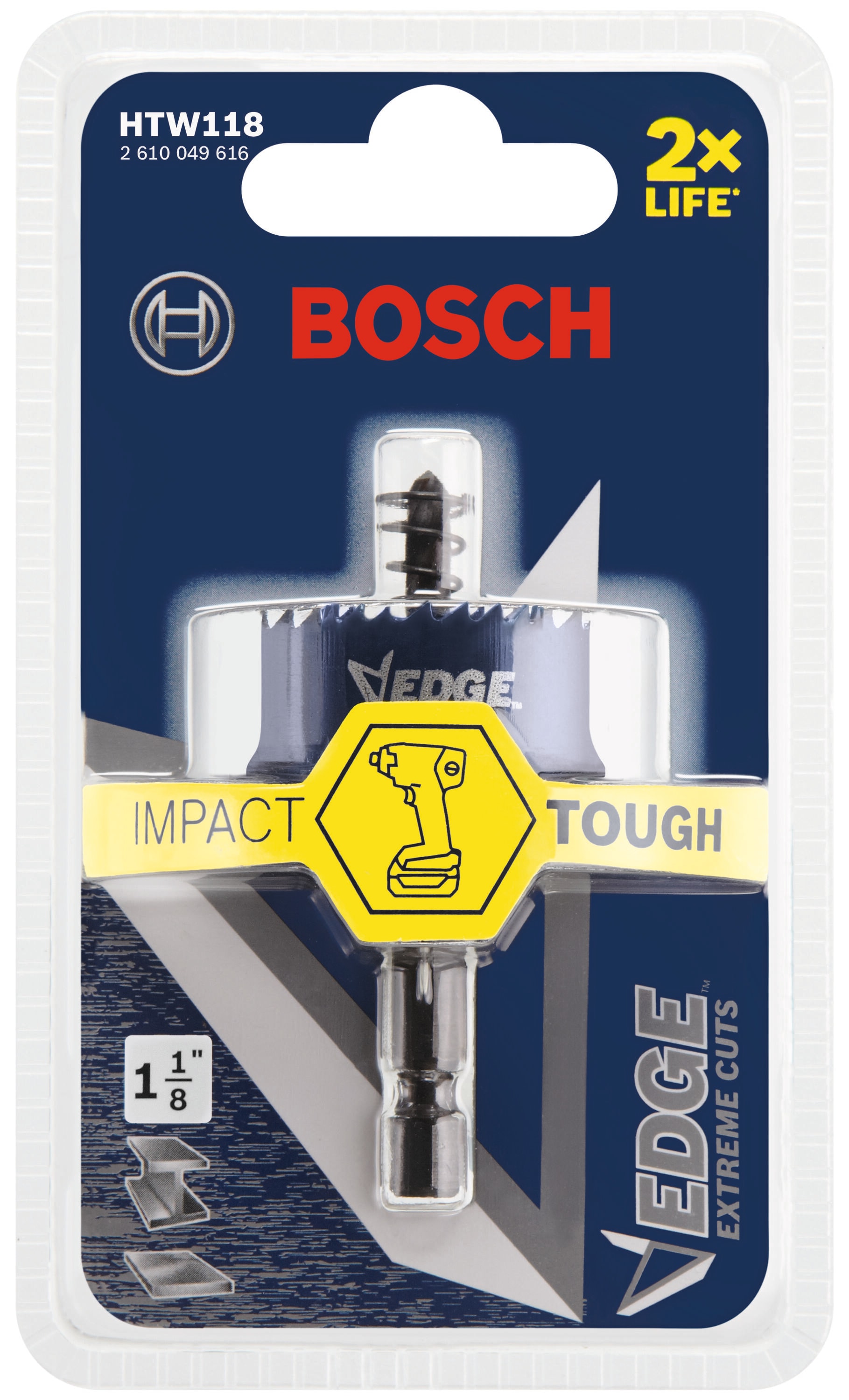 Bosch 1-1/8-in Bi-metal Arbored Hole Saw
