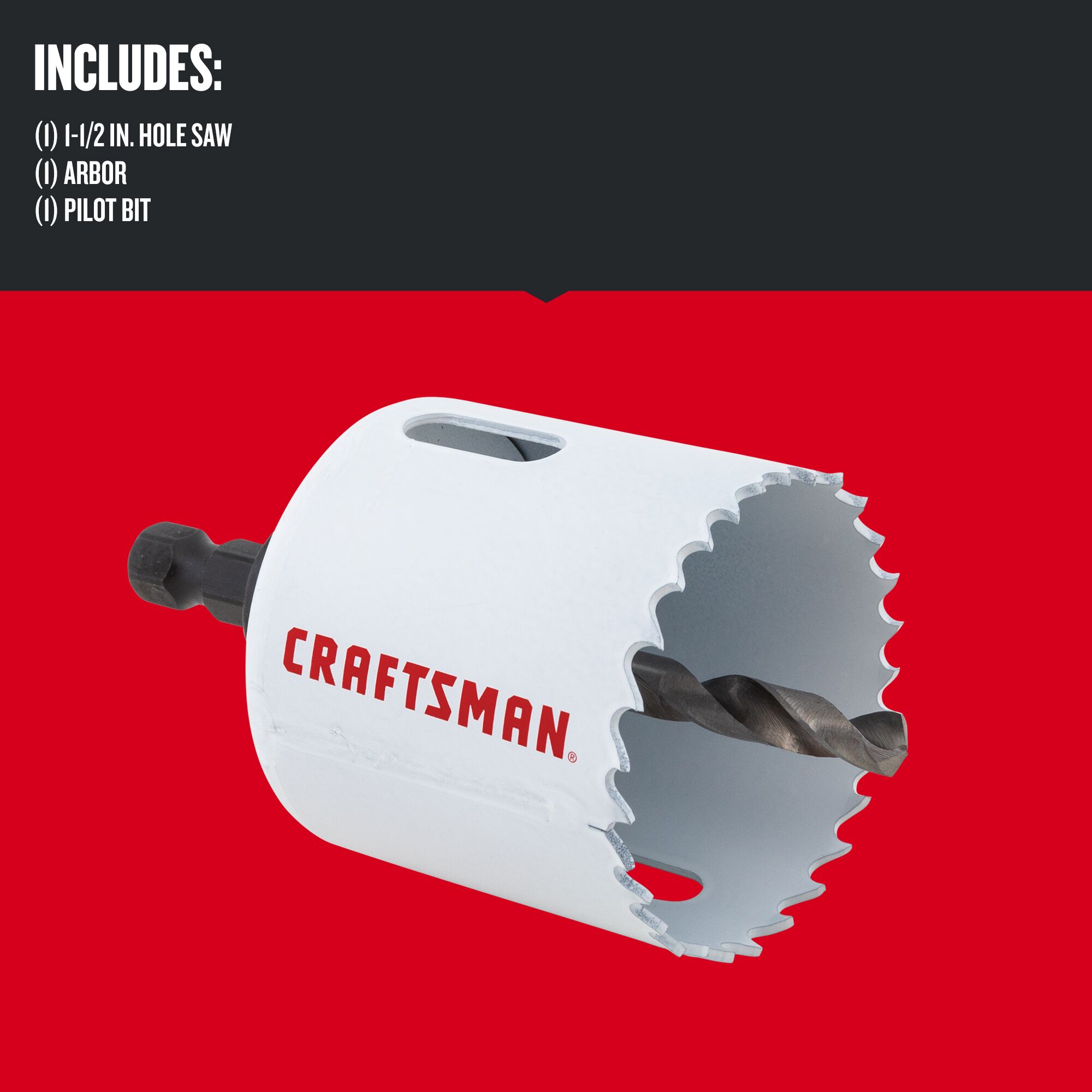 CRAFTSMAN 2-in Bi-metal Arbored Hole Saw