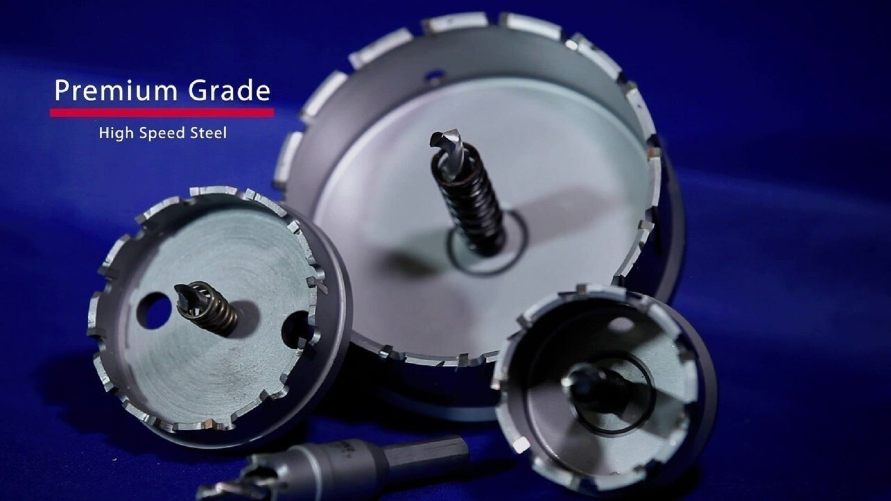 Drill America 2-3/4-in Carbide-tipped Arbored Hole Saw with Hard Case