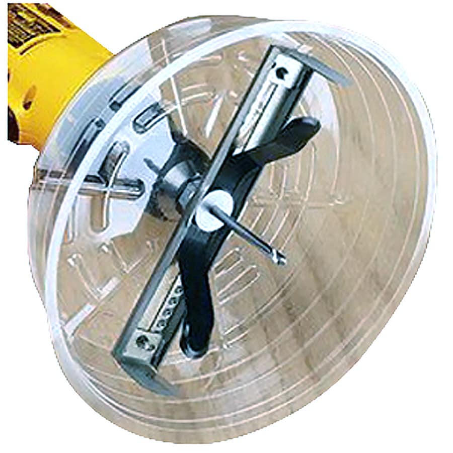 IDEAL 6-1/4-in to 10-3/8-in Carbide-tipped Arbored Adjustable Recessed Lighting Hole Saw
