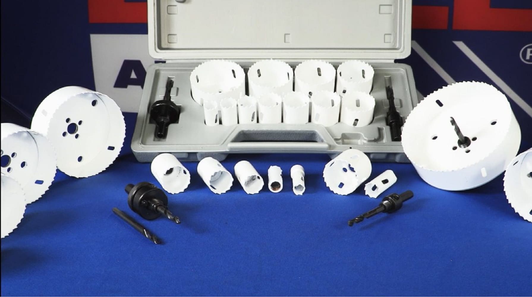 Drill America 4-1/8-in Bi-metal Non-arbored Hole Saw with Hard Case