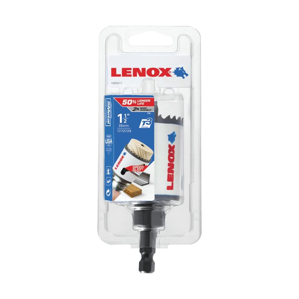 LENOX 1-1/2-in Bi-metal Arbored Hole Saw