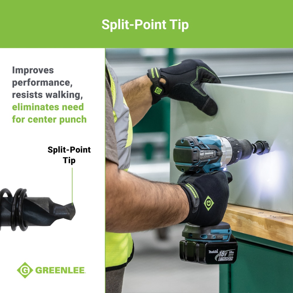 Greenlee 1-1/8-in Carbide-tipped Non-arbored Hole Saw