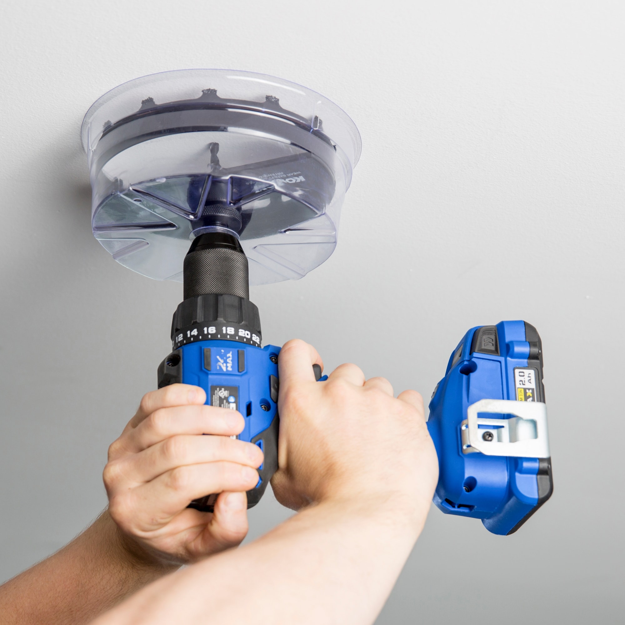 Kobalt 6-3/8-in Carbide-grit Arbored Recessed Lighting Hole Saw