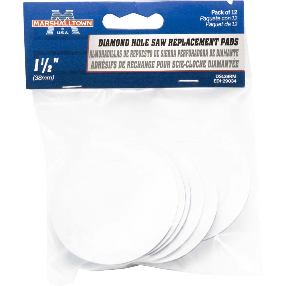 Marshalltown 1-3/8-in Diamond Non-arbored Hole Saw (12-Piece)