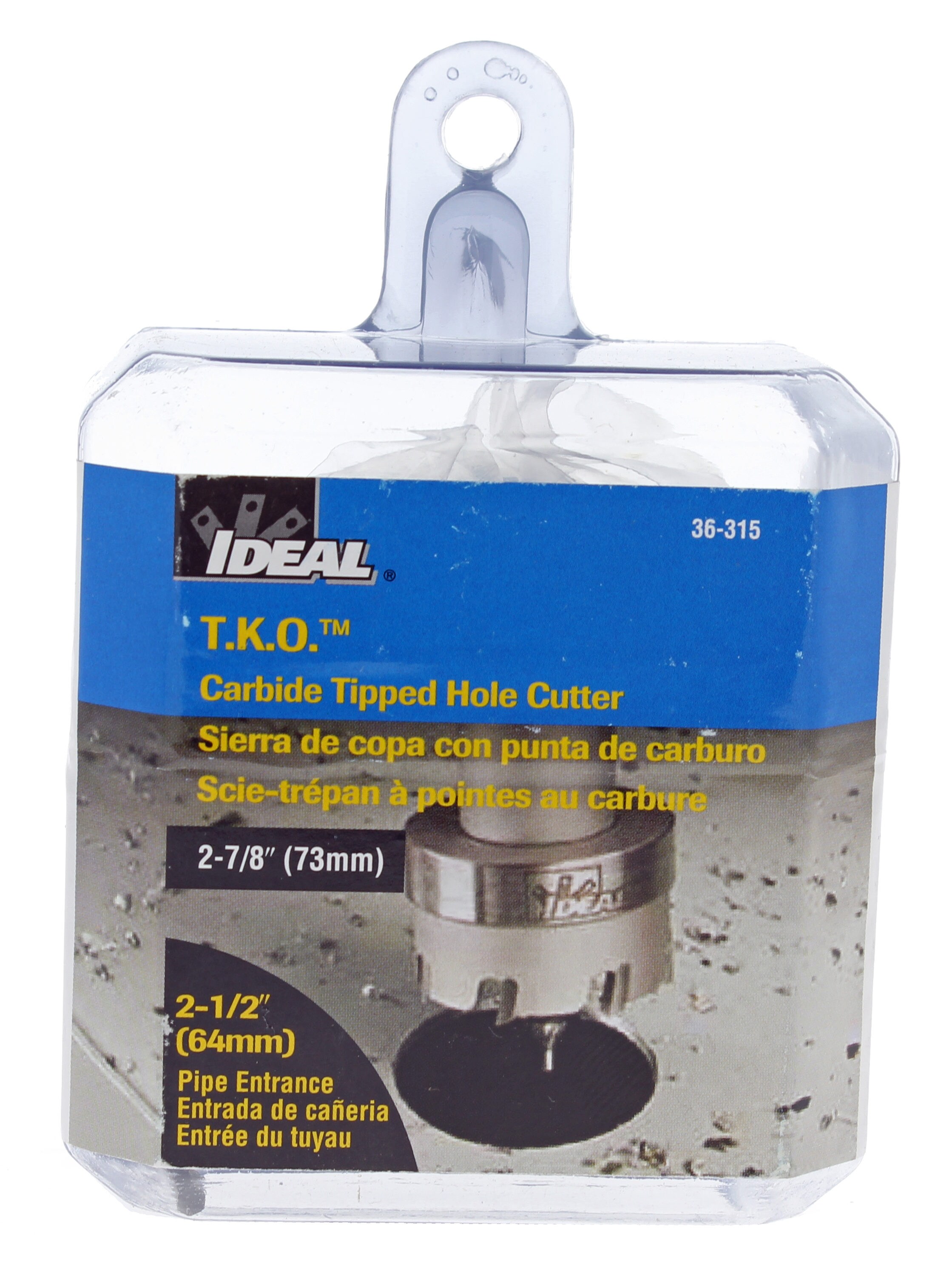 IDEAL 2-3/4-in Carbide-tipped Non-arbored Hole Saw
