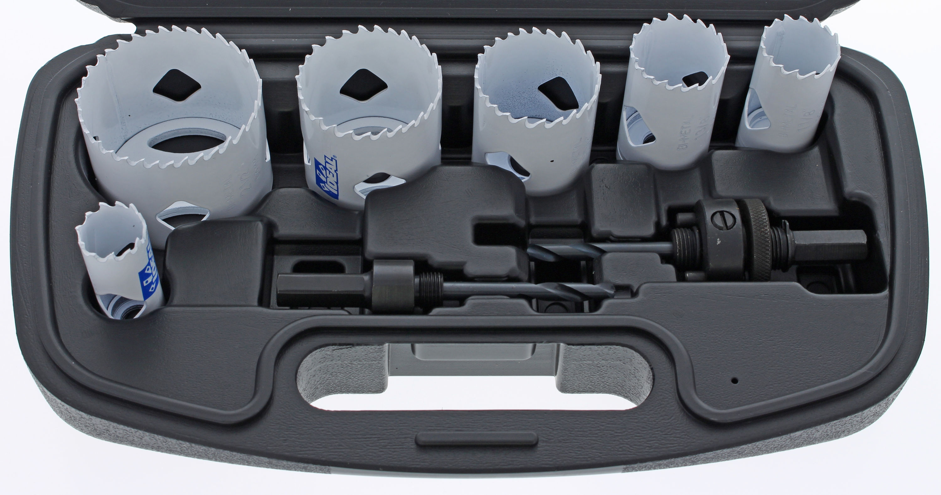 IDEAL Deep Cut 2-1/2-in Bi-metal Arbored Adjustable Hole Saw Kit with Hard Case