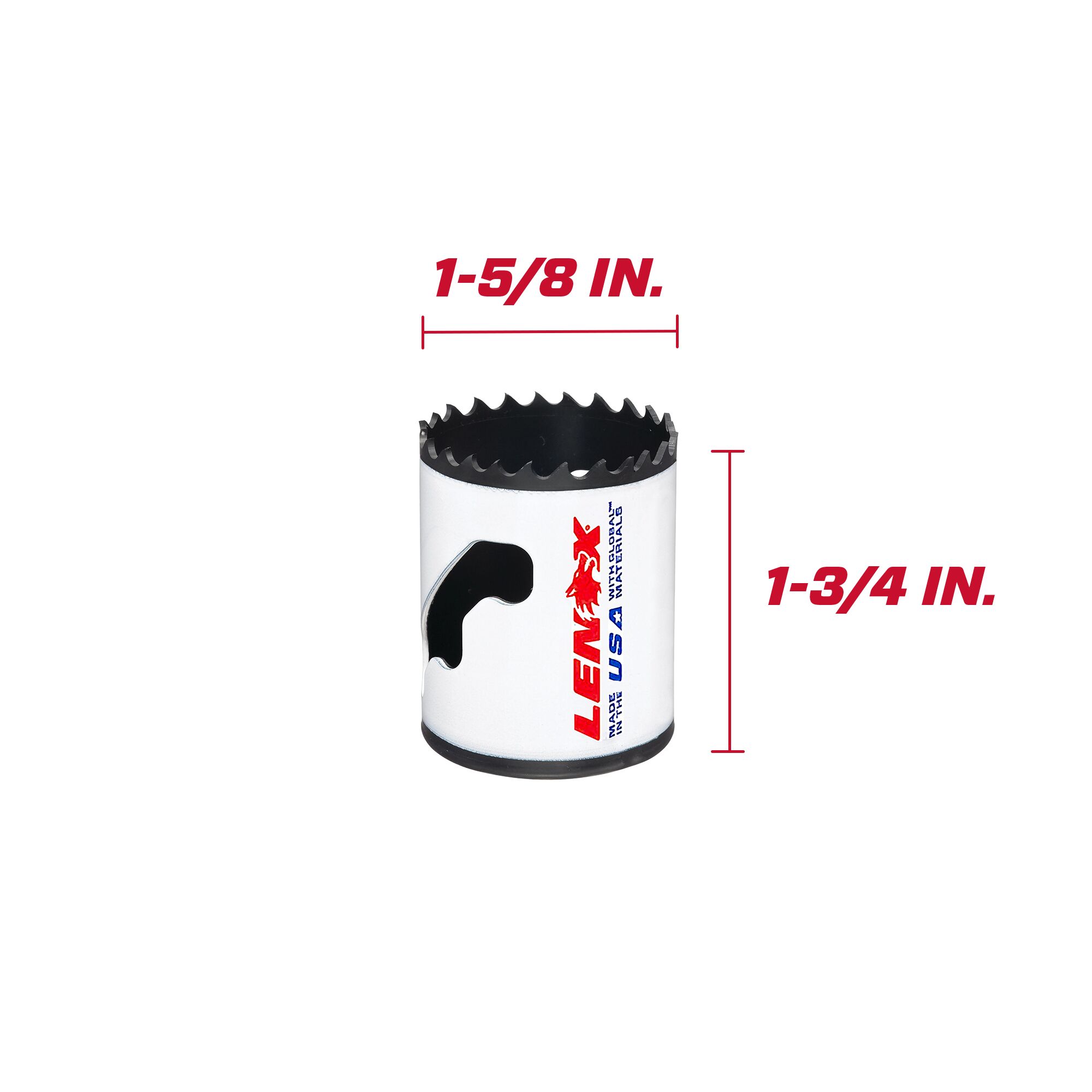 LENOX 1-5/8-in Bi-metal Non-arbored Hole Saw