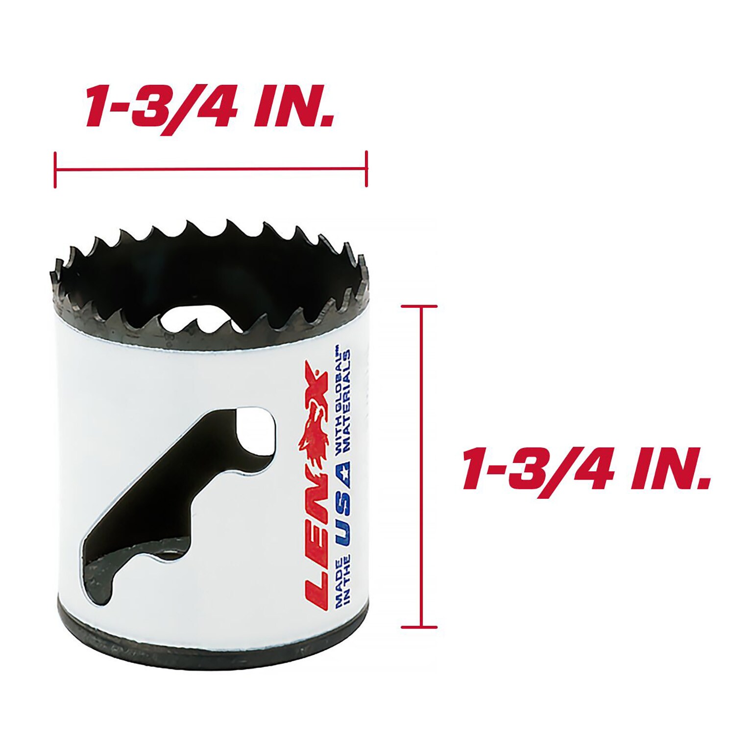 LENOX 1-3/4-in Bi-metal Non-arbored Hole Saw