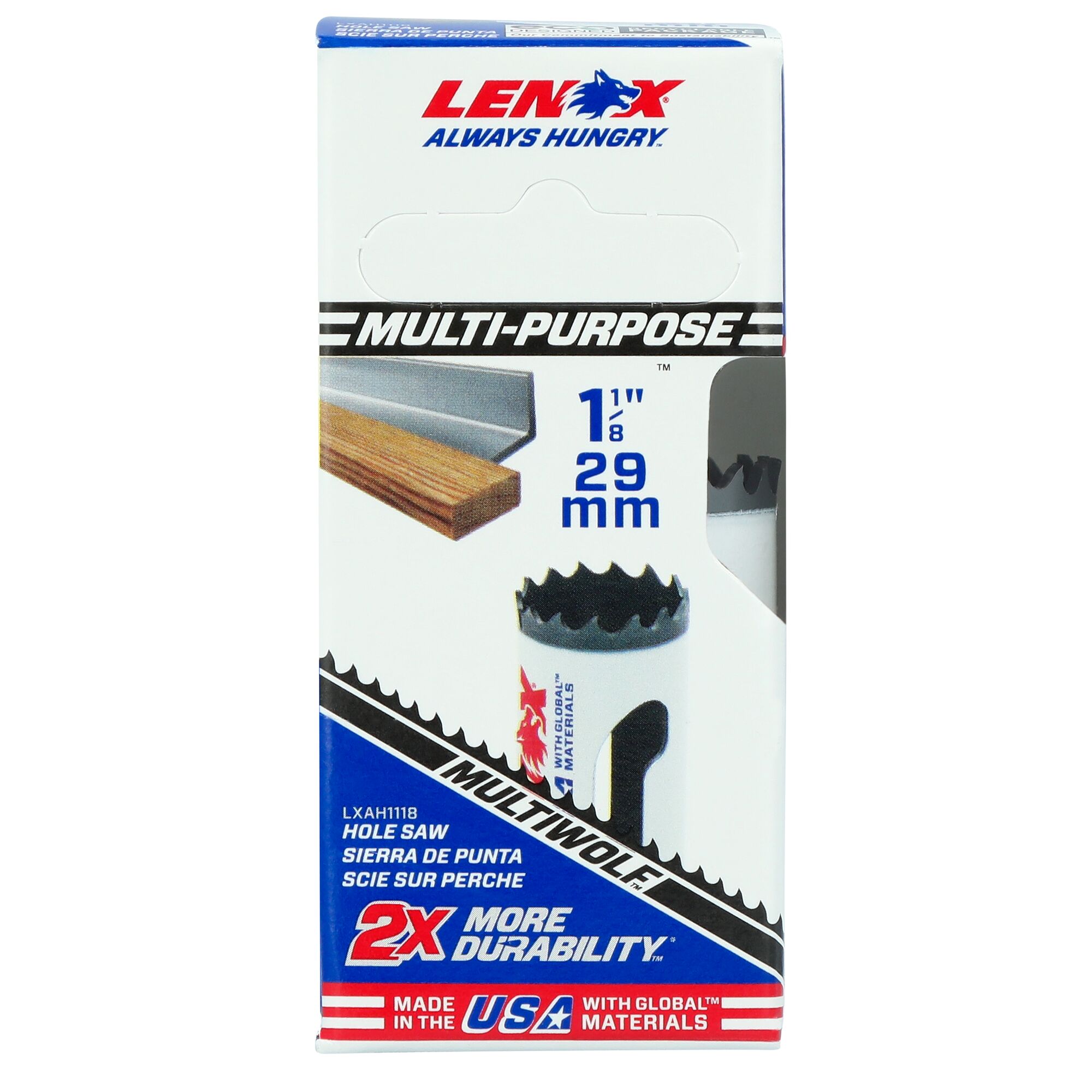 LENOX 1-1/8-in Bi-metal Non-arbored Hole Saw
