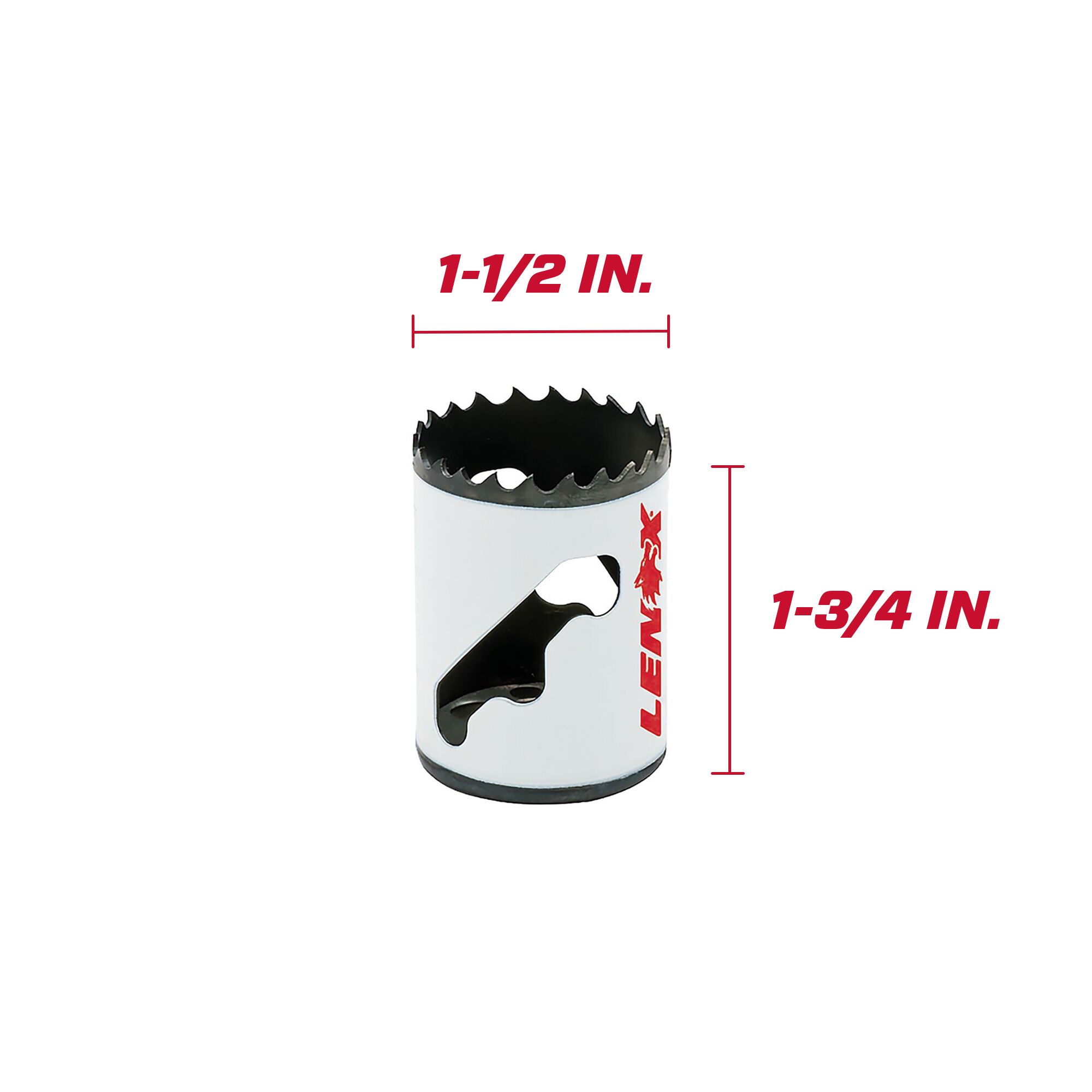 LENOX 1-1/2-in Bi-metal Non-arbored Hole Saw