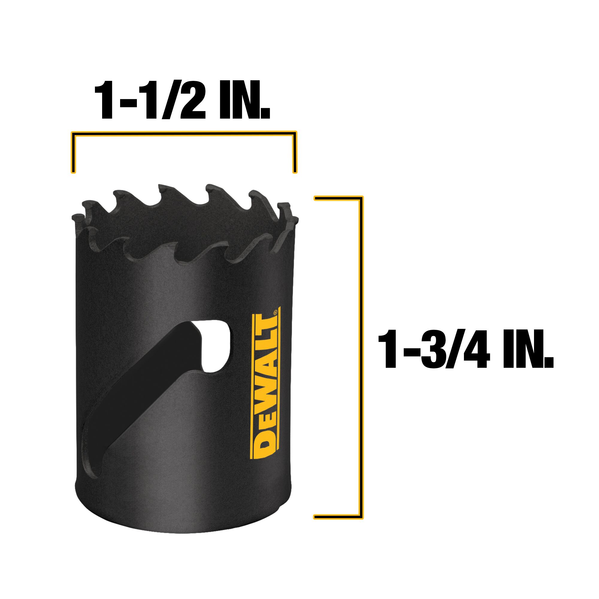 DEWALT ELITE SERIES Carbide-tipped Non-arbored Hole Saw Set (9-Piece)