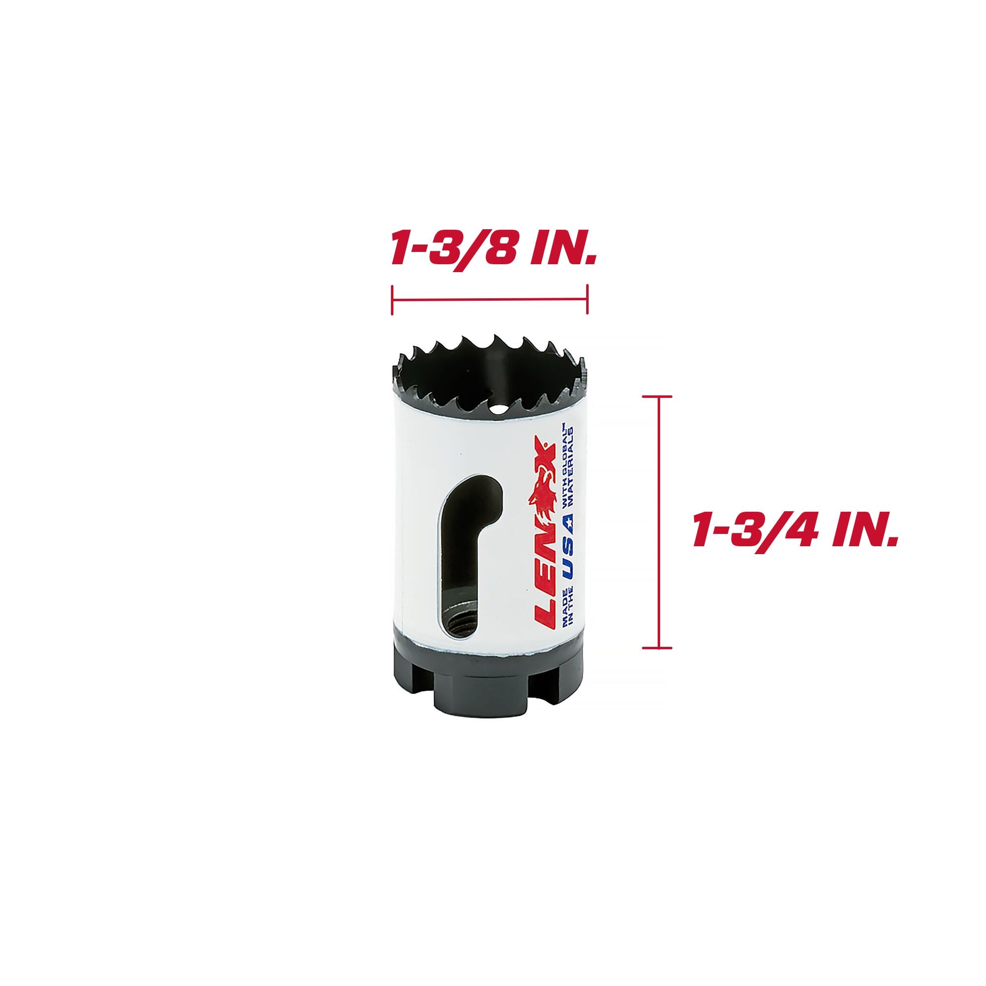 LENOX 1-3/8-in Bi-metal Non-arbored Hole Saw