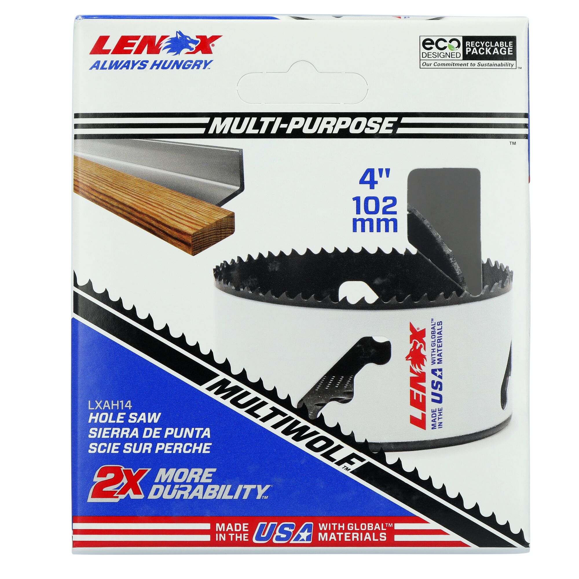 LENOX 4-in Bi-metal Non-arbored Hole Saw