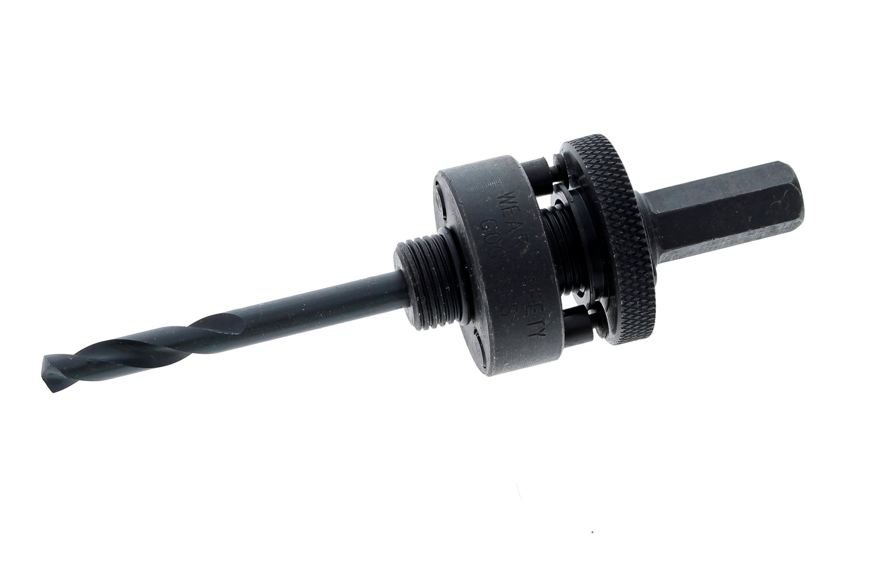 Kit de sierra de corona ajustable Bi-metal arboreada de 4-1/2 pulgadas IDEAL con estuche resistente