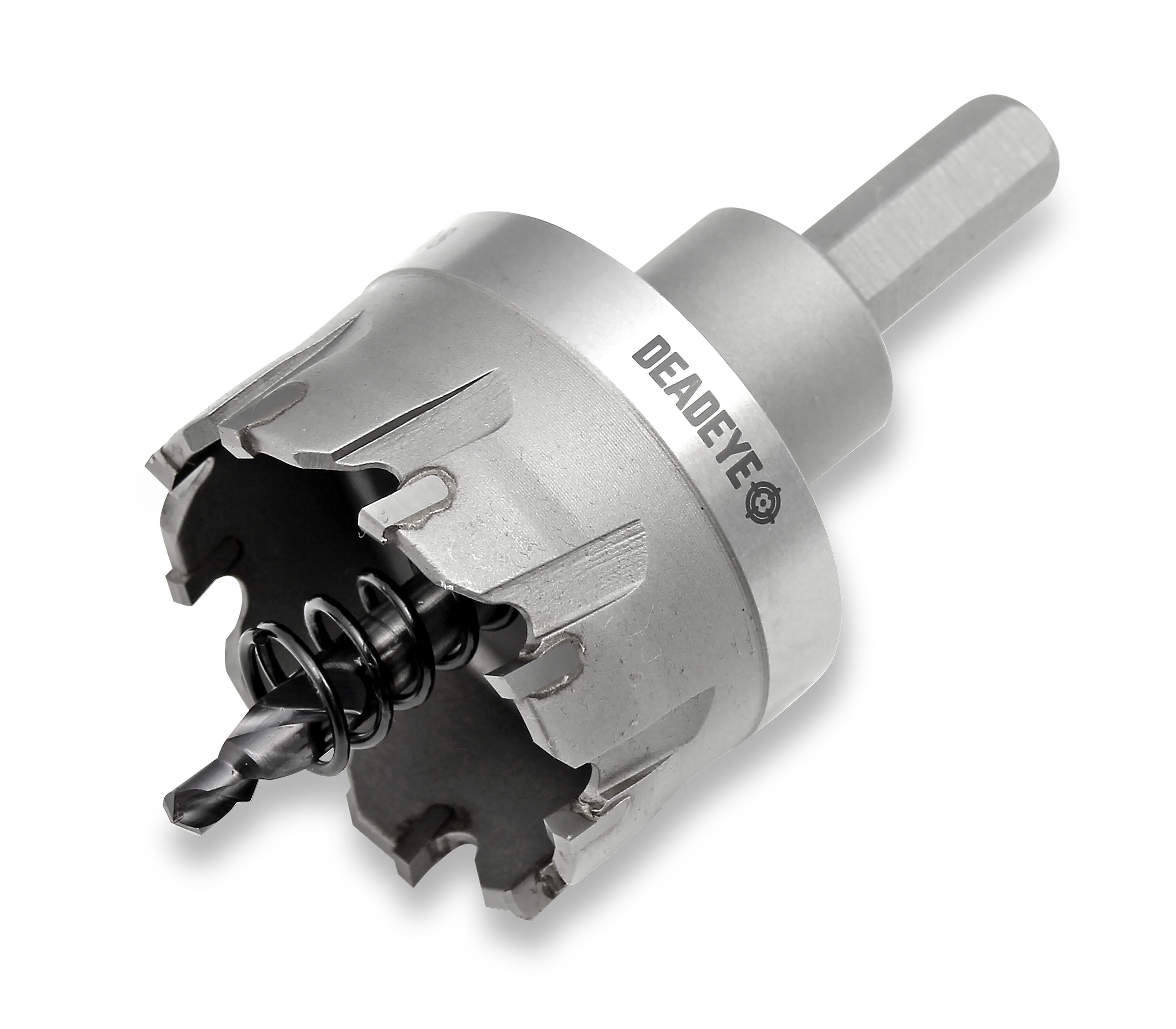 Sierra de agujero con carburo de 1-3/4 pulgadas con arbor para madera 36-808