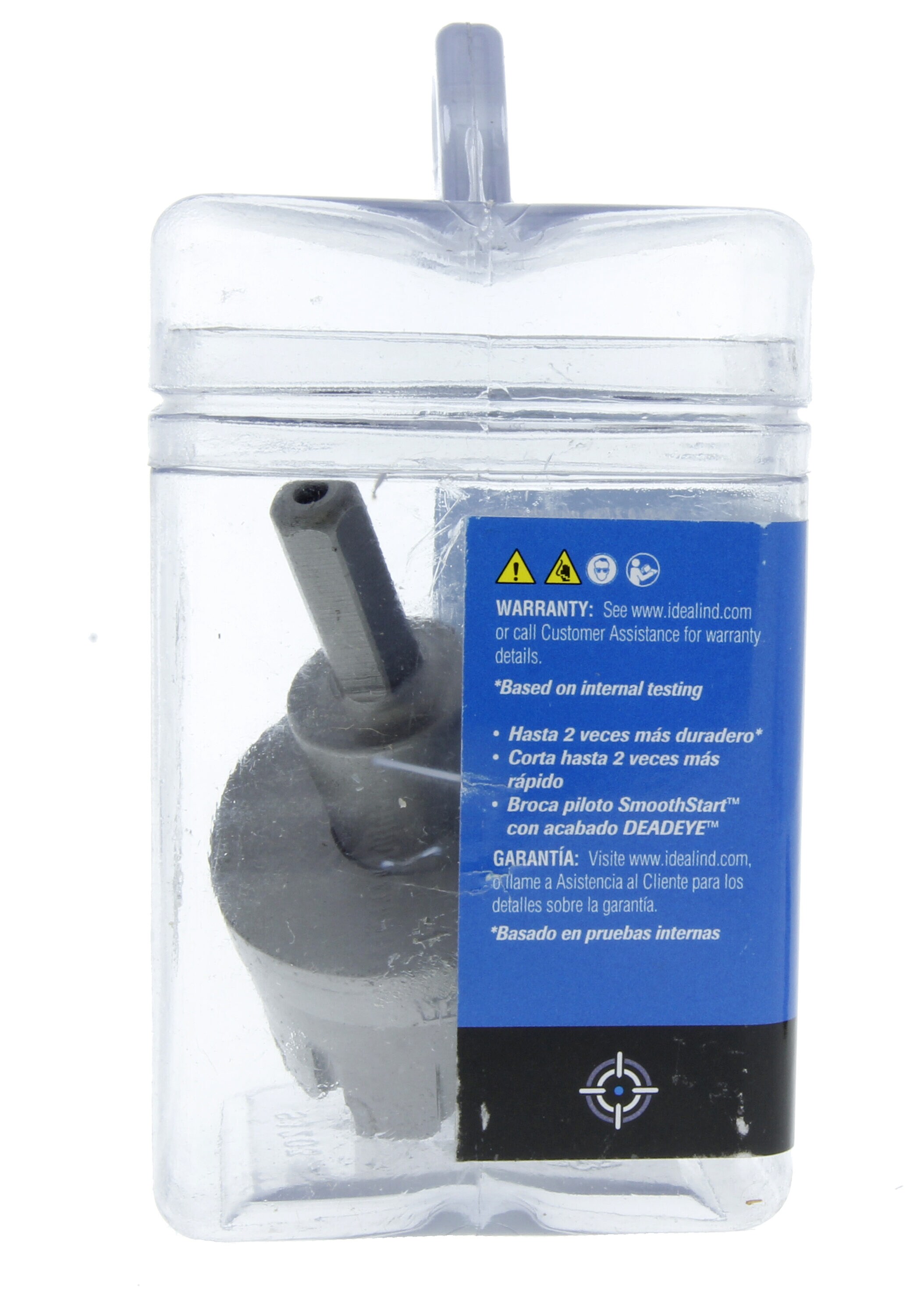 Sierra de corona con carburo de tungsteno de 2 pulgadas con adaptador, IDEAL 36-809