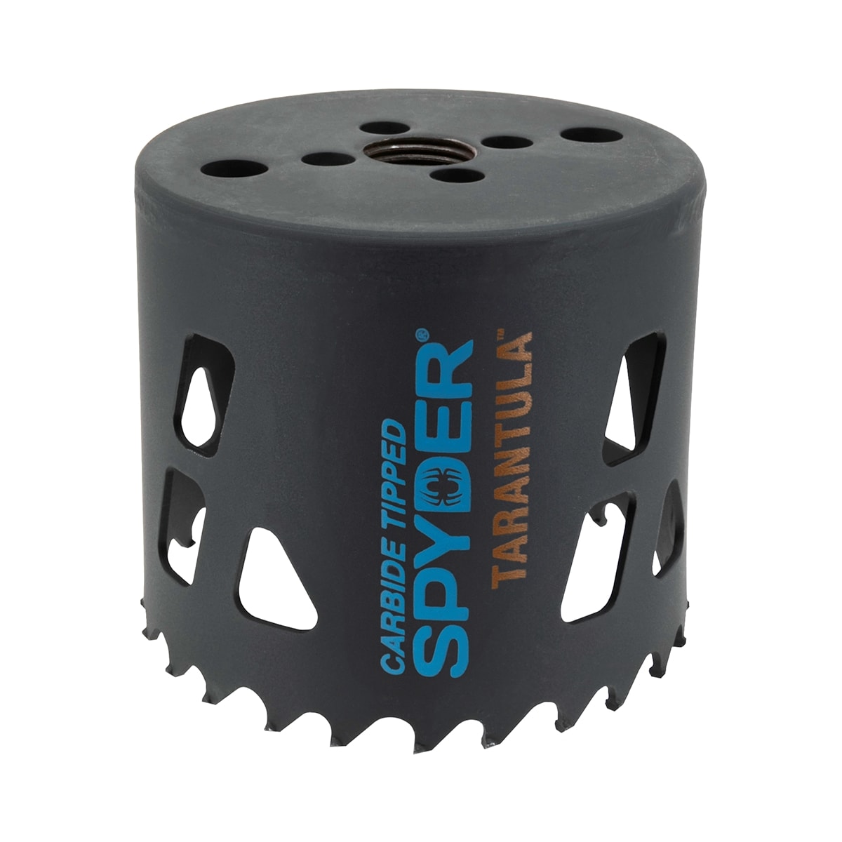 Sierra de perforación de agujero con punta de carburo de 3 pulgadas sin arbor para Taladro Spyder Tarantula 600913CF