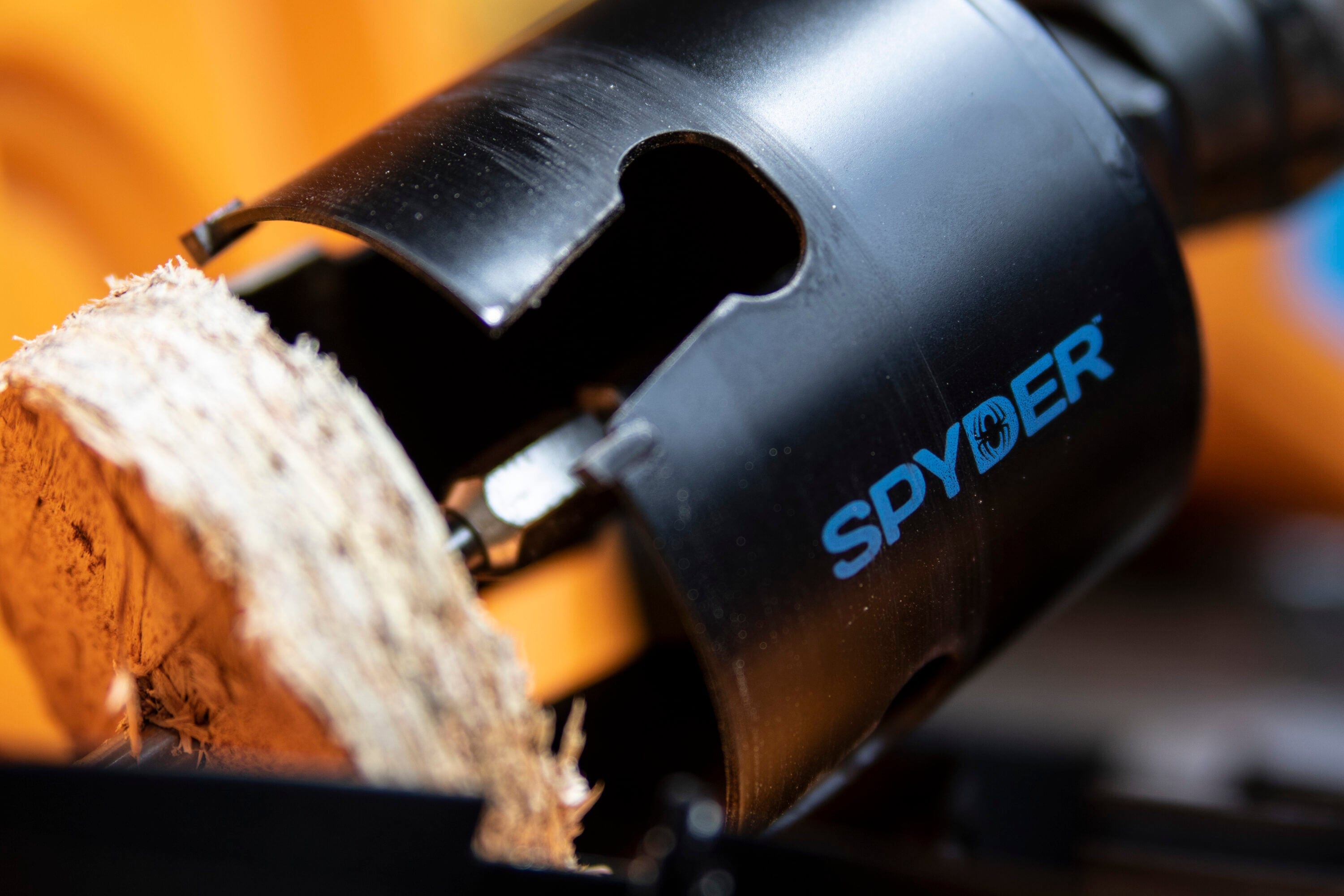 Sierra perforadora de carburo de 2-3/4 pulgadas sin sobrecarga de Spyder 600032CF.