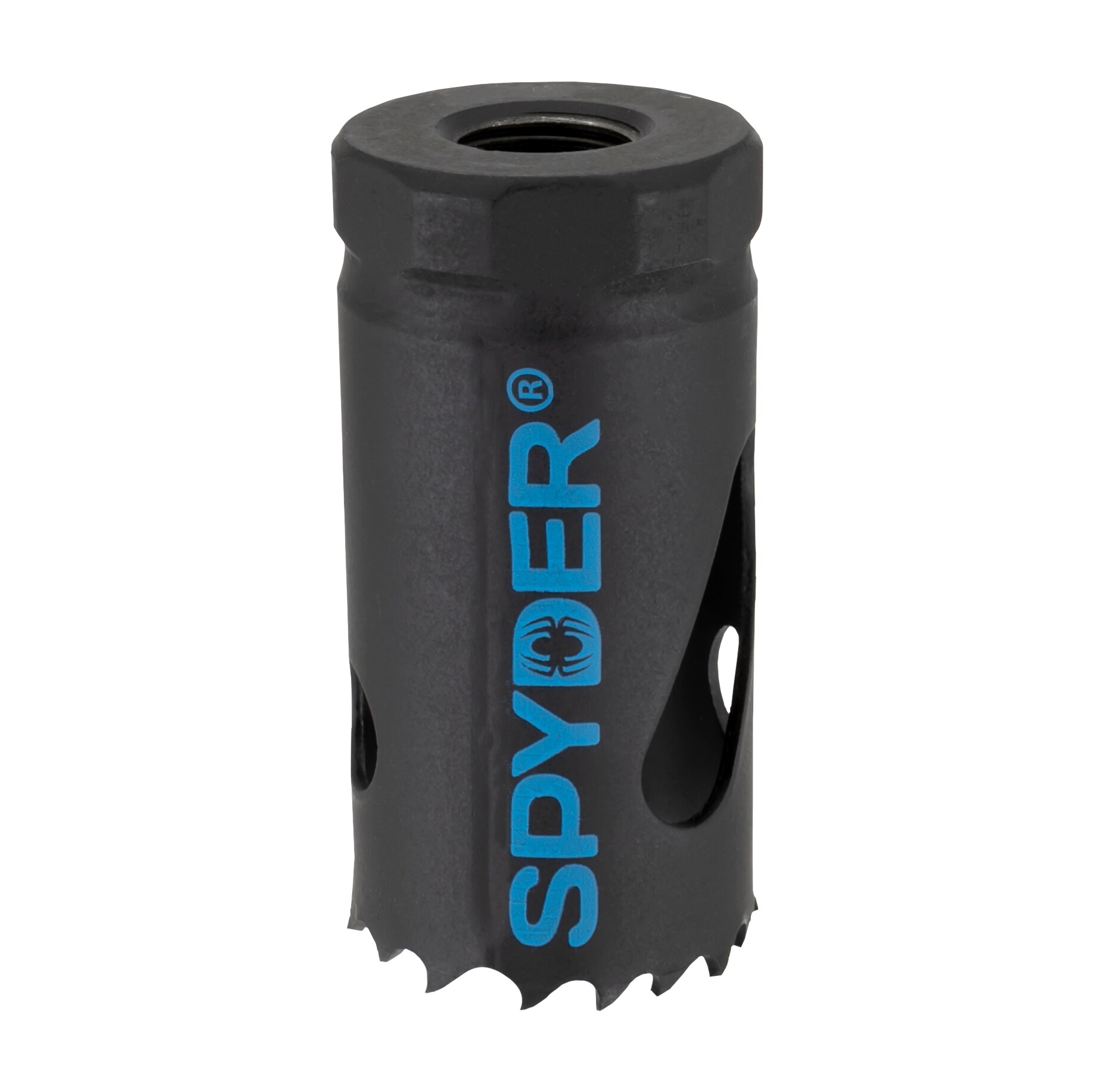 Sierra de perforación bimetálica de 1-1/8 pulgadas para metal sin arbor 600068CF de Spyder
