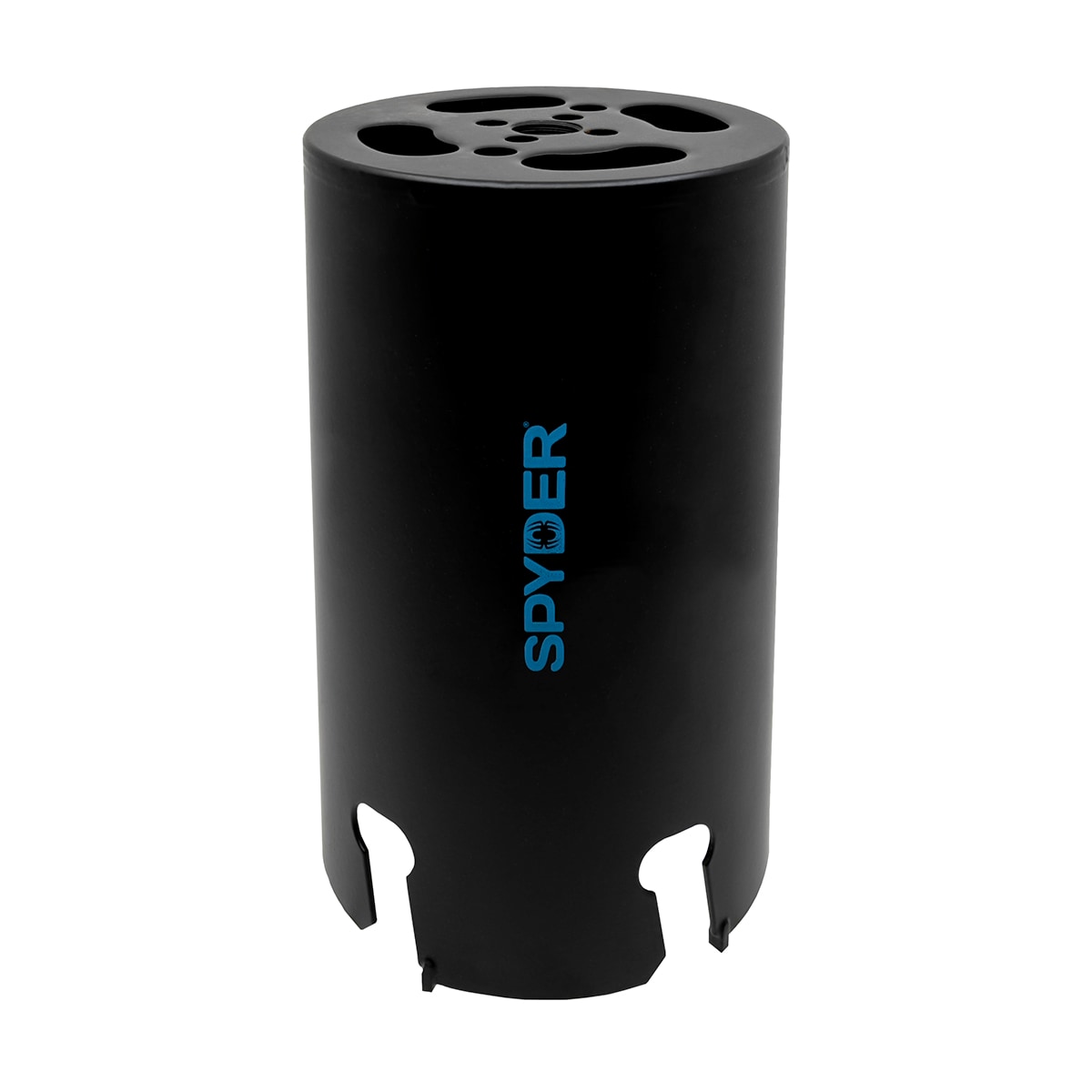 Sierra de agujero de carburo con corte profundo de 4-1/8 pulgadas sin arbor para taladros Spyder 600834