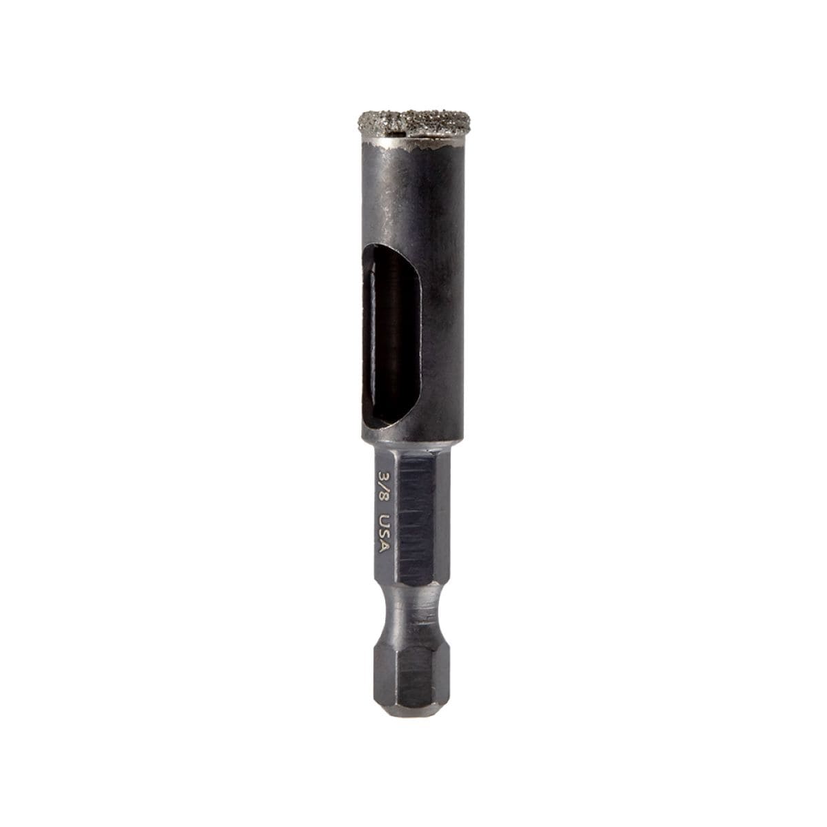 Sierra de agujero de diamante con borde de diamante Spyder de 3/8 pulgadas