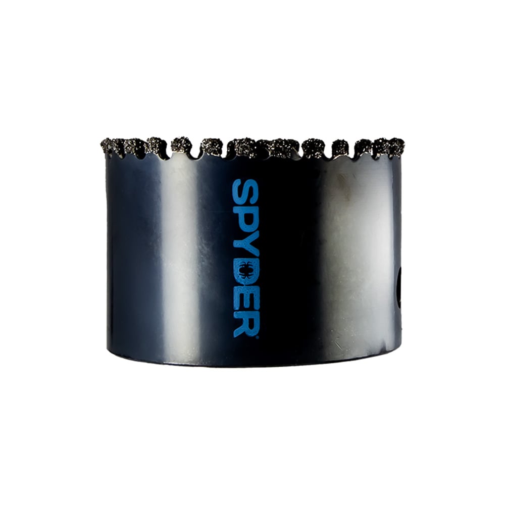 Broca de diamante sin arbor para sierra de agujero de 2-1/2 pulgadas Spyder Diamond Edge 600861