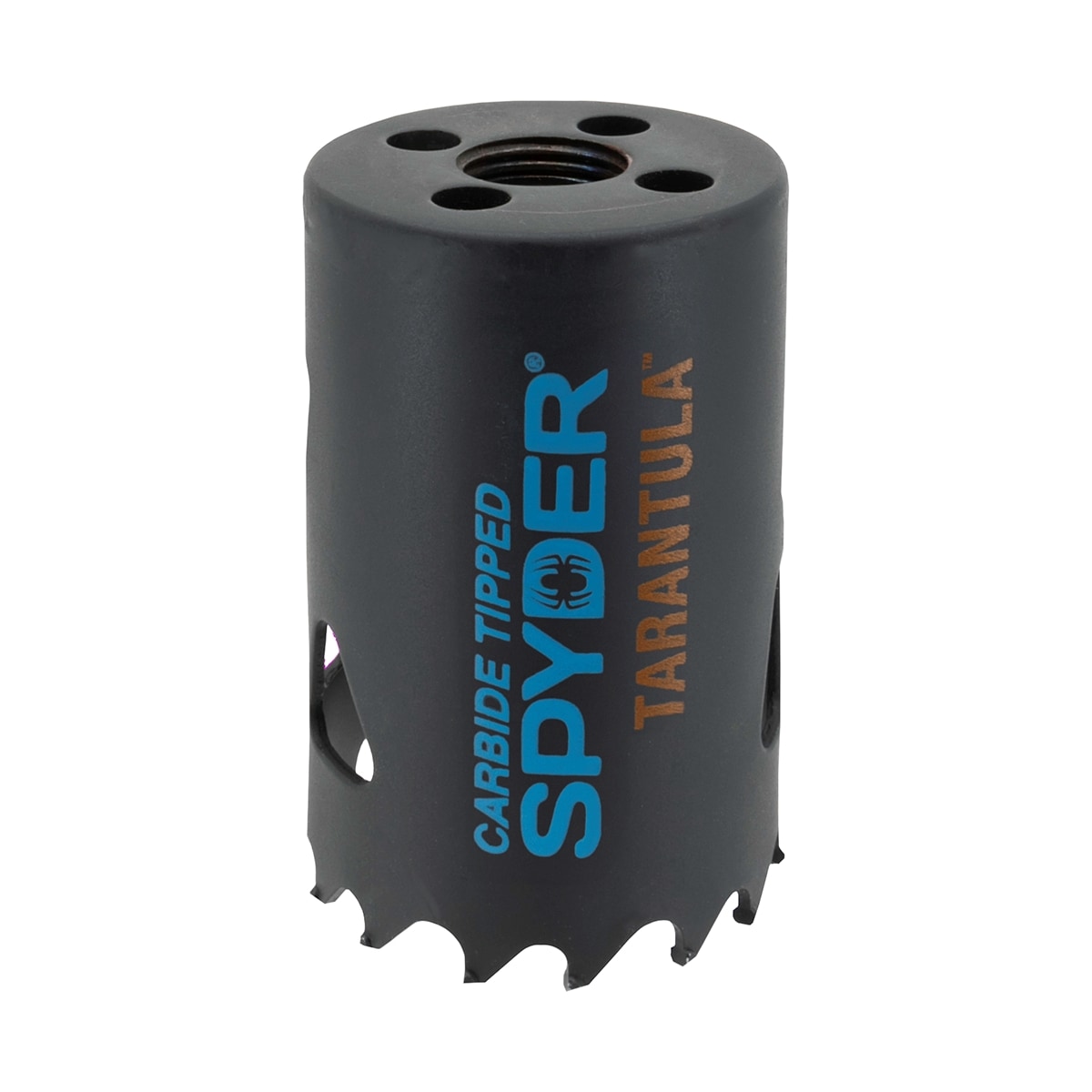 Sierra de agujero no ajustada de carburo para tarántula Spyder de 1-3/4 pulgadas