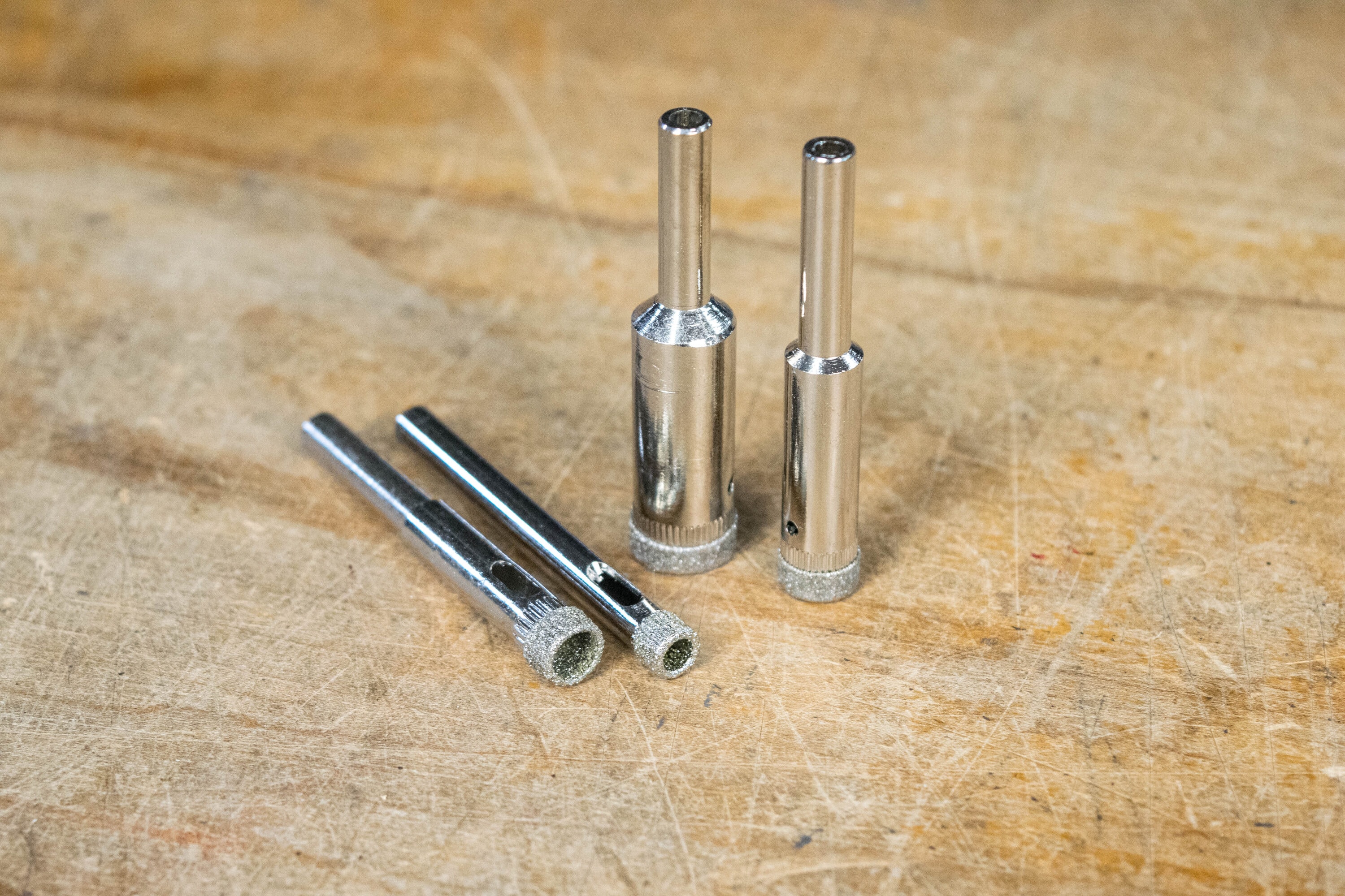 Juego de 4 piezas de sierra de perforación bimetálica no mandrilada de Century Drill & Tool con estuche resistente 05590