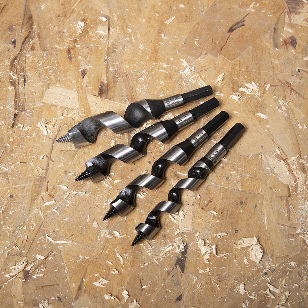 Broca de barco de acero Klein Tools, punta de tornillo, 1-1/8 x 4 pulgadas 53408