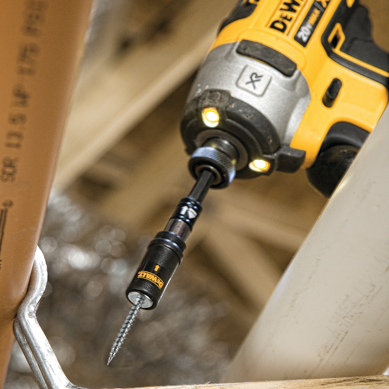 Punta de Destornillador de Impacto Torx DEWALT FlexTorq 1/4 pulg x 1 pulg Individual 2 Piezas