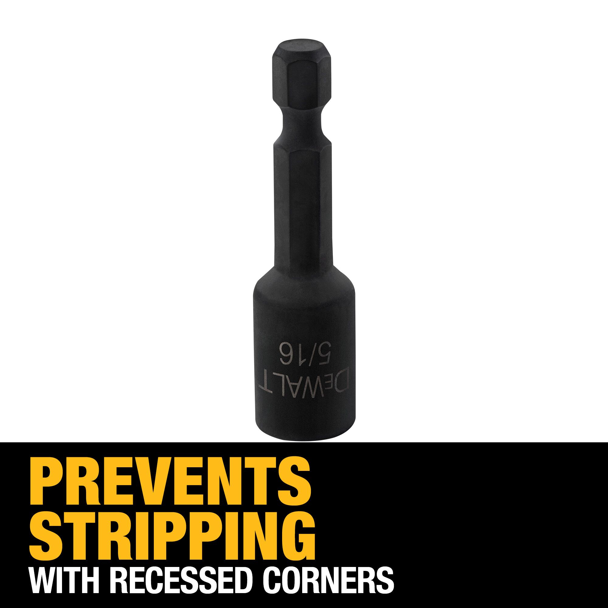 Broca impactadora individual de 5/16 pulgadas x 2 pulgadas DEWALT FlexTorq DW2219IR