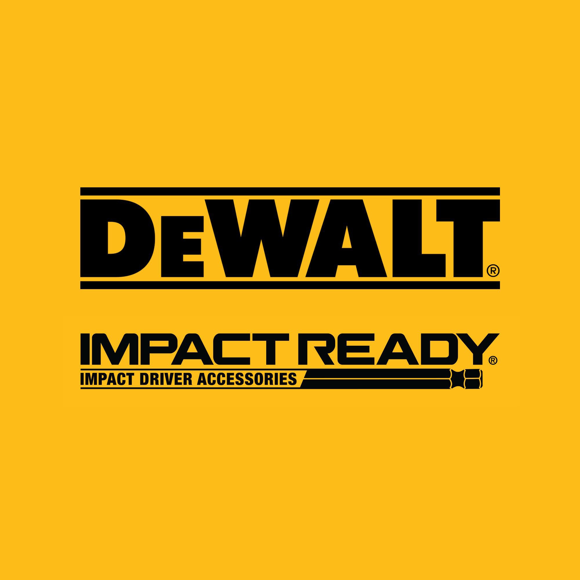Punta de Destornillador de Impacto DEWALT Impact Ready 1/4 pulg x 2 pulg Individual 2-Piezas DWADEND14516